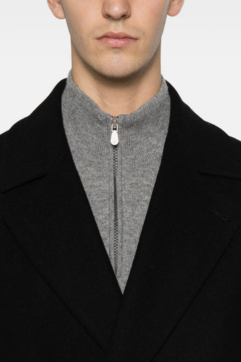 Cappotto Nero Uomo - 2