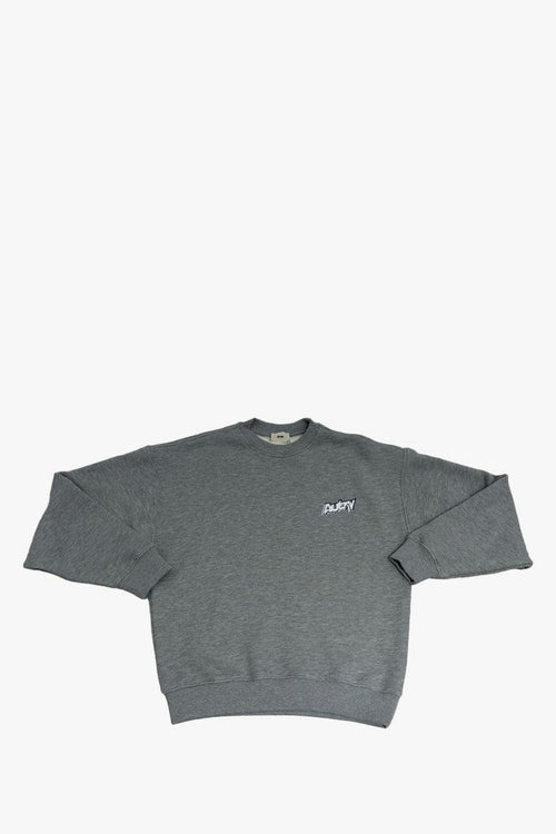 Felpa Grigio Uomo Girocollo