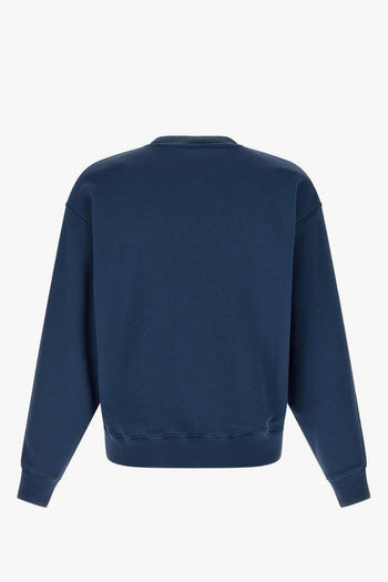 Felpa Blu Uomo Motivo Logo - 2