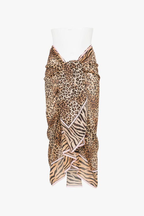 Saint Barth Pareo Marrone Donna