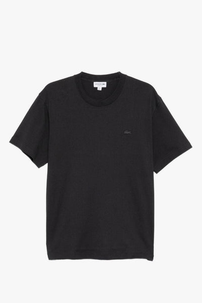 T-Shirt Stampa Posteriore Uomo Nero