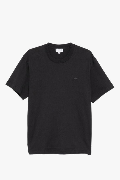 T-Shirt Stampa Posteriore Uomo Nero
