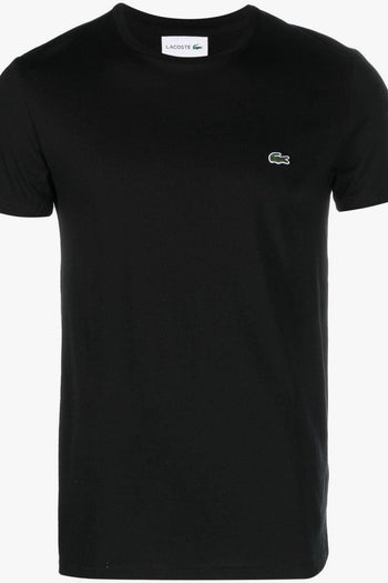 Uomo T-shirt Nero Cotone Pima - 5
