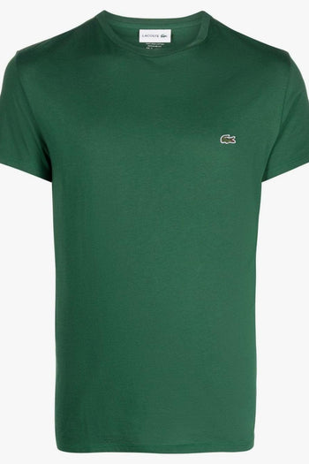 Uomo T-shirt Verde Cotone Pima - 5