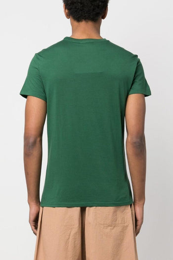 Uomo T-shirt Verde Cotone Pima - 3