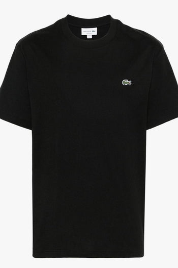 Uomo T-shirt Nero Girocollo - 5