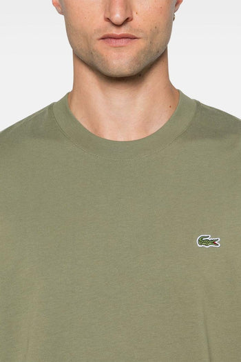 Uomo T-shirt Verde Girocollo - 2