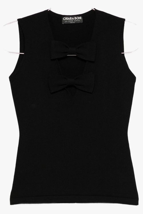 La Petite Robe Top Nero Donna