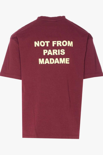 T-shirt Viola Uomo Stampa Not From Paris Madame - 2