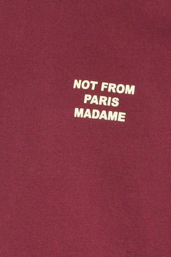T-shirt Viola Uomo Stampa Not From Paris Madame - 4
