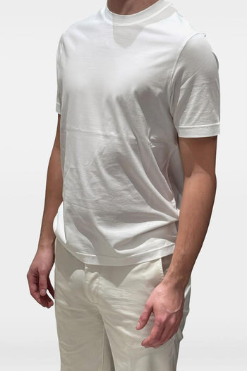 T-shirt Girocollo Uomo Bianco - 2