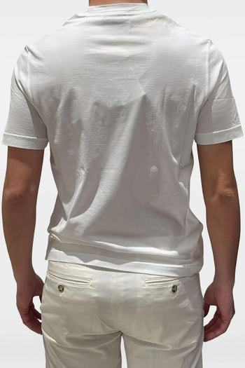 T-shirt Girocollo Uomo Bianco - 3
