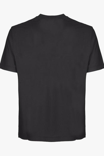 T-shirt Girocollo Uomo Nero - 2