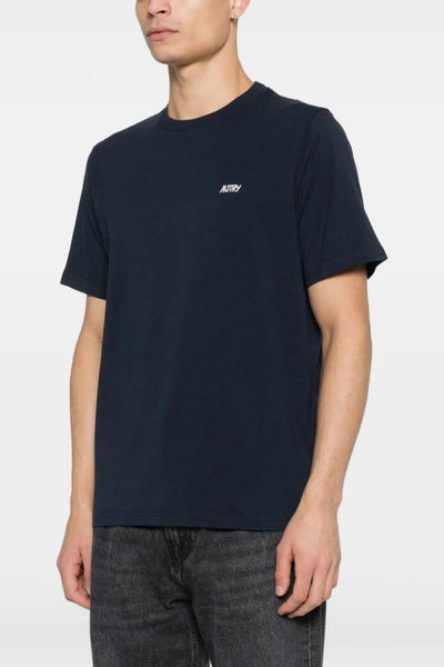 T-shirt Blu Uomo Logo