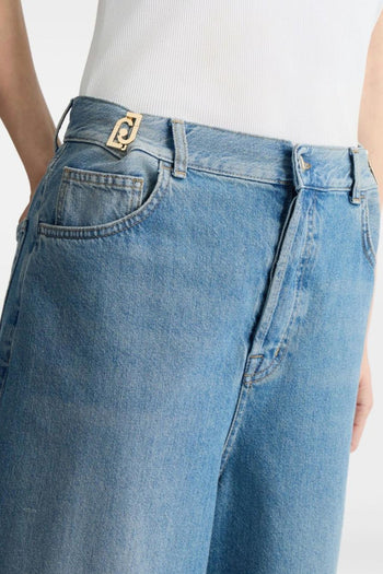 Bermuda Donna in Denim - 3