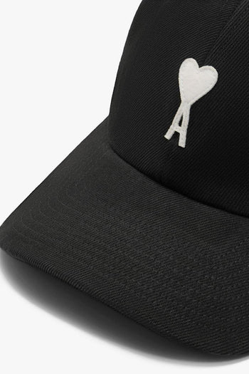 Ami Paris Cappellino Cuore Uomo Nero - 3