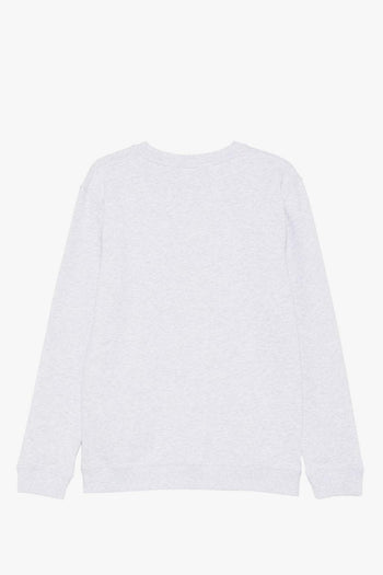 Felpa Grigio Uomo Micro Logo - 2