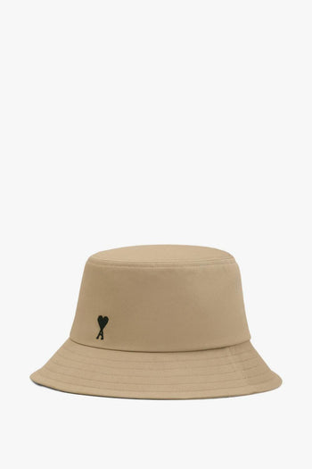 Ami Paris Cappello Pescatore Cuore Uomo Beige - 2