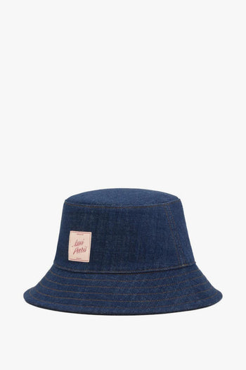 Ami Paris Cappello Pescatore Patch Uomo Blu - 3