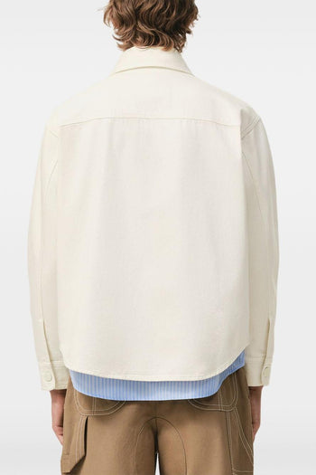 Ami Paris Giubbino Logo Cuore Uomo Bianco - 3