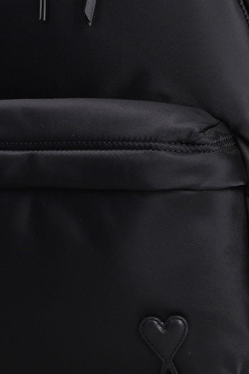 Ami Paris Zaino Logo Cuore Uomo Nero - 4