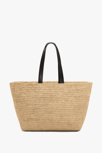 Ami Paris Borsa Ami De Coeur Large Uomo Naturale-Nero - 4