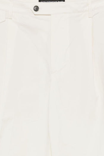 Pantalone Dritto Uomo Bianco - 3