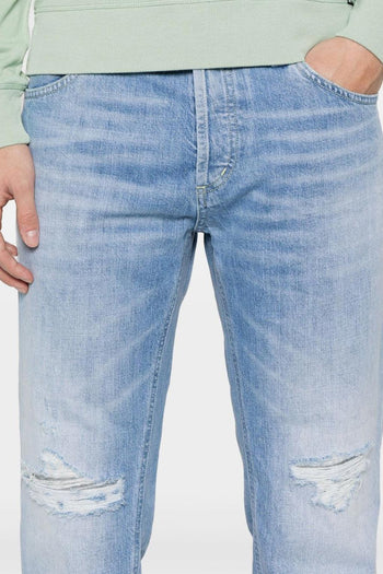 Brigthon Uomo Jeans Blu Chiaro - 4