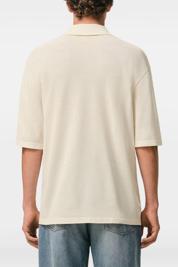 Ami Paris Polo Logo Cuore Uomo Bianco - 2