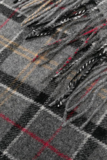 Sciarpa Grigio Uomo Tartan - 2