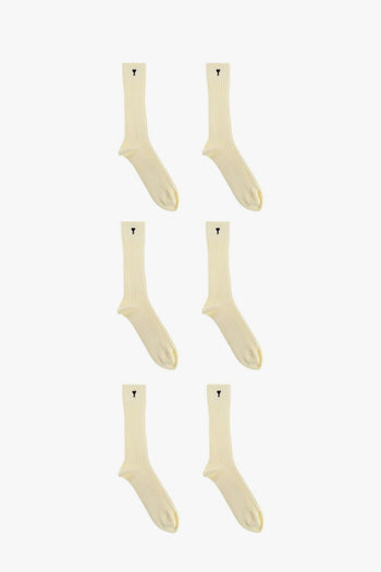 Ami Paris Calze Uomo Accessori Bianco - 5