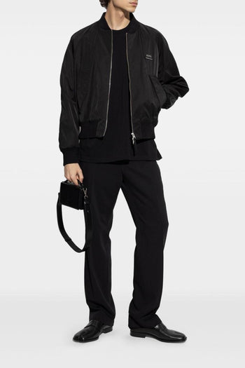 Ami Paris Uomo T-shirt Nero Cuore sul Petto - 2