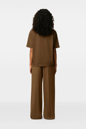 Ami Paris T-shirt Uomo Ami de Coeur Marrone - 4