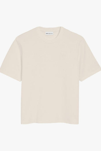 Ami Paris T-Shirt Cuore Uomo Bianco - 5