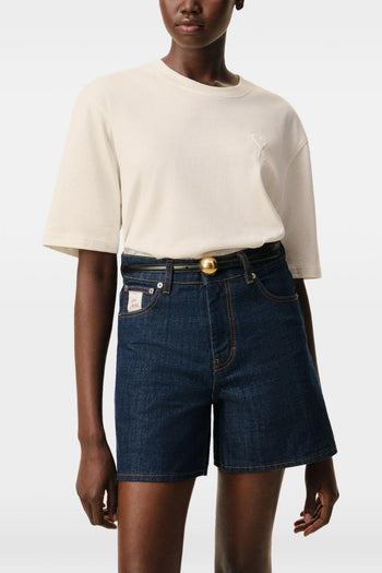 Ami Paris T-Shirt Cuore Uomo Bianco - 2