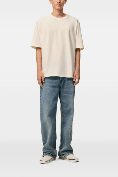 Ami Paris T-Shirt Cuore Uomo Bianco