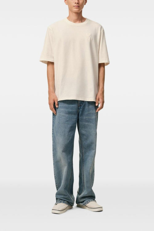 Ami Paris T-Shirt Cuore Uomo Bianco
