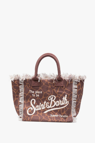 Saint Barth Borsa Vanity Donna Giraffa