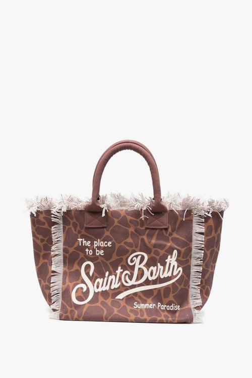 Saint Barth Borsa Vanity Donna Giraffa