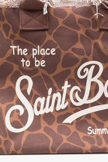 Saint Barth Borsa Vanity Donna Giraffa - 4