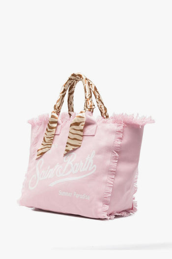Saint Barth Borsa Vanity Foulard Donna Rosa - 4