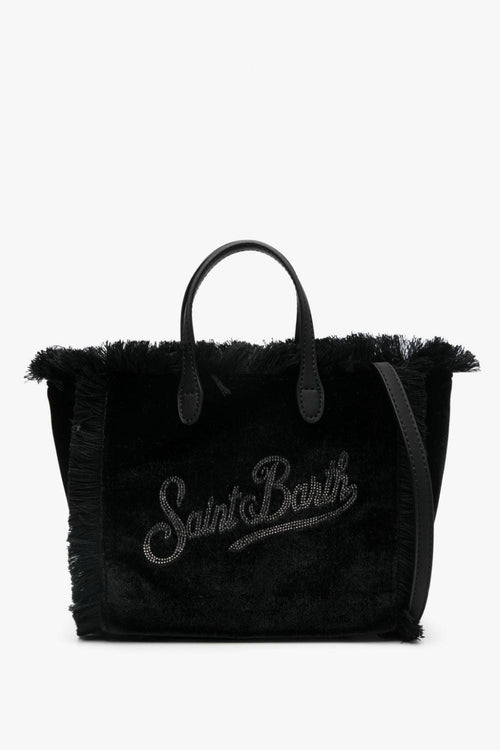 Saint Barth Pochette Donna Vanity Mini Logo Strass