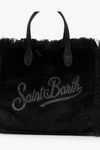 Saint Barth Pochette Donna Vanity Mini Logo Strass - 4