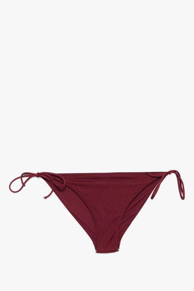 Saint Barth Slip Virgo Donna Bordeaux