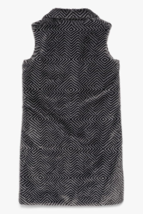 Giubbotto Grigio Donna Ecorazzo Sleeveless - 2