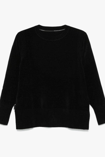 Maglia Nero Donna Velvet Vent Round - 5