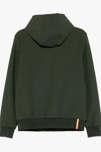 Surflex Winter Thermo Hood Zip Uomo Giubbotto Verde - 2