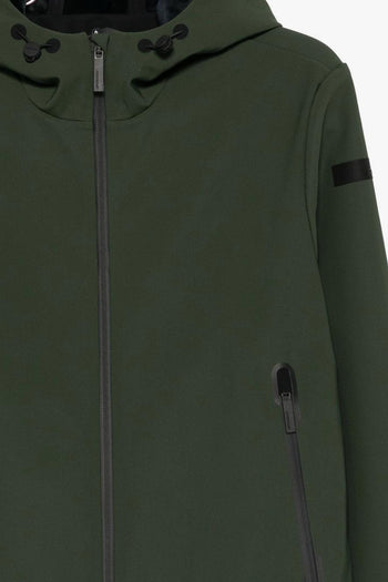 Surflex Winter Thermo Hood Zip Uomo Giubbotto Verde - 3