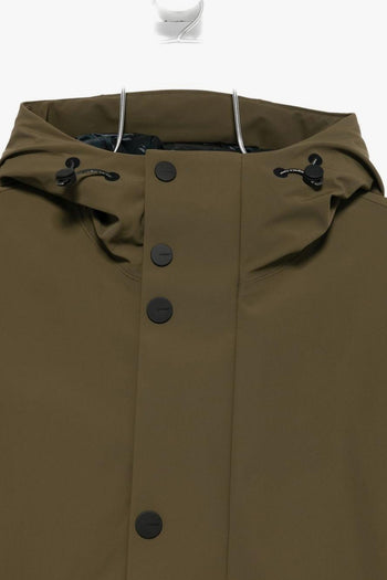 Giubbotto Verde Uomo in Tessuto Tecnico - 3