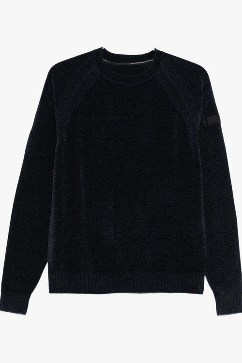 Maglia Blu Uomo Scollo Tondo